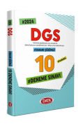 Data Yayınları 2024 DGS Tamamı Çözümlü 10 Deneme Sınavı