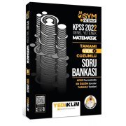 Yediiklim Yayınları 2022 KPSS Genel Yetenek Ösym Ne Sorar Matematik Tamamı Video Çözümlü Soru Bankası