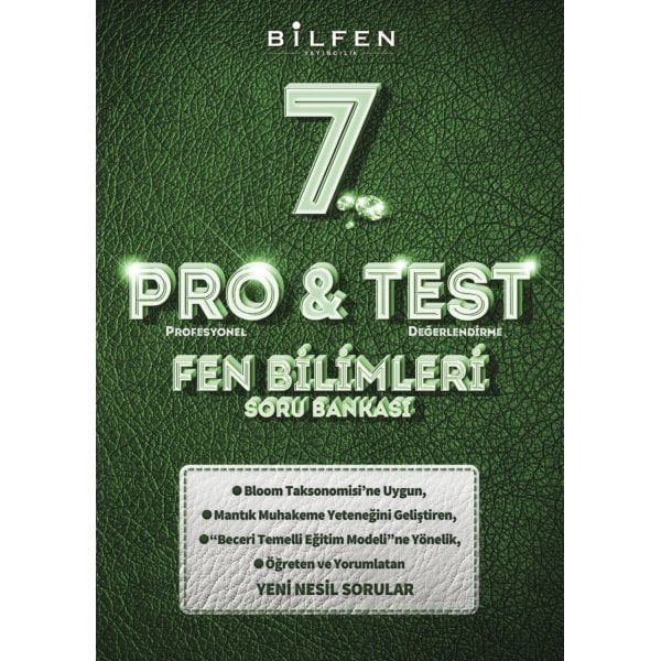 Bilfen Yayınları 7. Sınıf Fen Bilimleri ProTest Soru Bankası