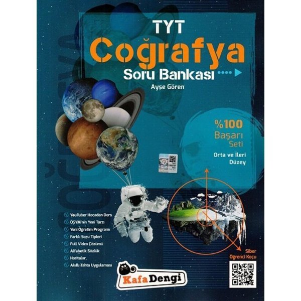 Kafa Dengi Yayınları TYT Coğrafya Orta ve İleri Düzey Soru Bankası