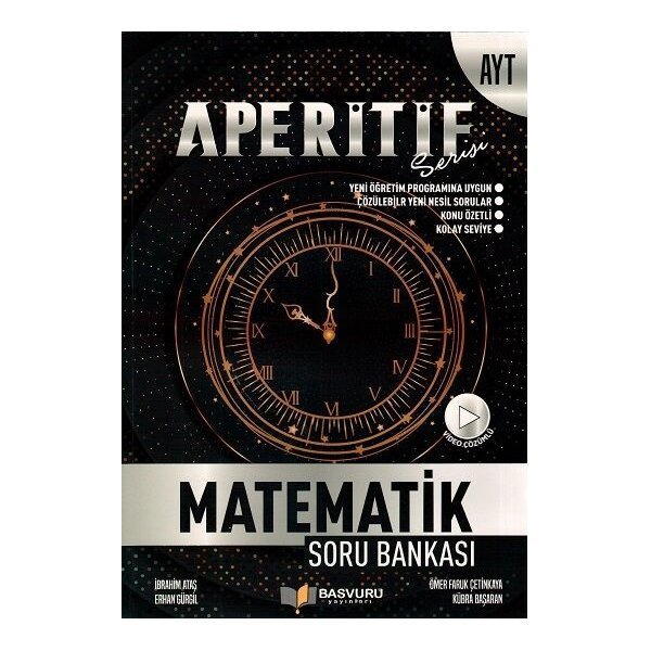 Başvuru Yayınları AYT Matematik Aperitif Soru Bankası