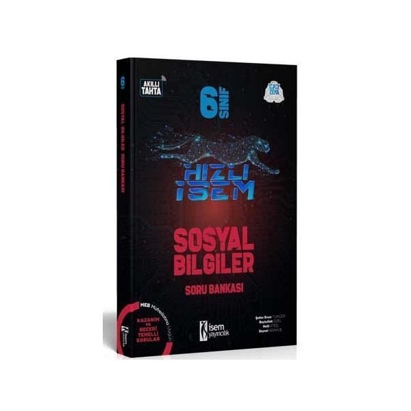 İsem Yayıncılık 6. Sınıf Hızlı İsem Sosyal Bilgiler Soru Bankası