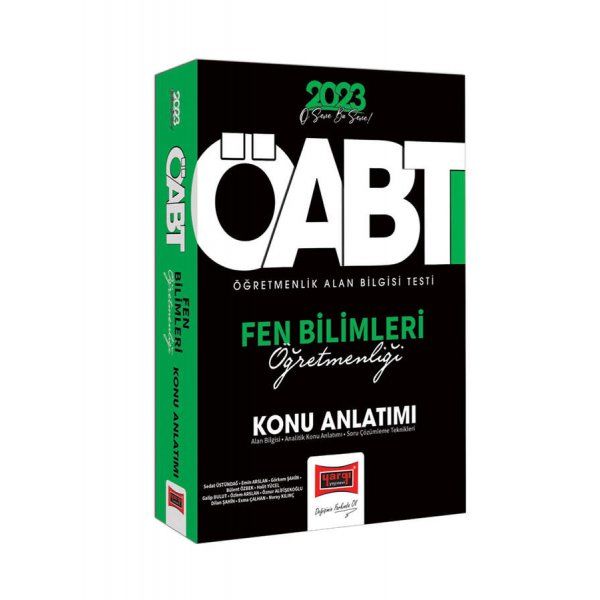 Yargı Yayınları 2023 KPSS ÖABT Fen Bilimleri Öğretmenliği Konu Anlatımı