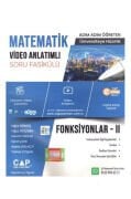 Çap Yayınları Üniversite Hazırlık Matematik Konu Anlatımlı Fonksiyonlar-II Soru Fasikülü