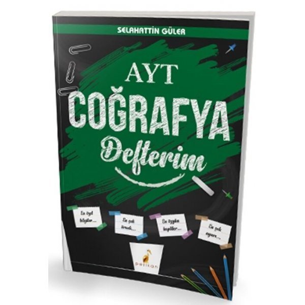 Pelikan Yayınları AYT Coğrafya Defterim