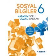 Tudem Yayınları 6.Sınıf Sosyal Bilgiler Kazanım Odaklı Soru Bankası