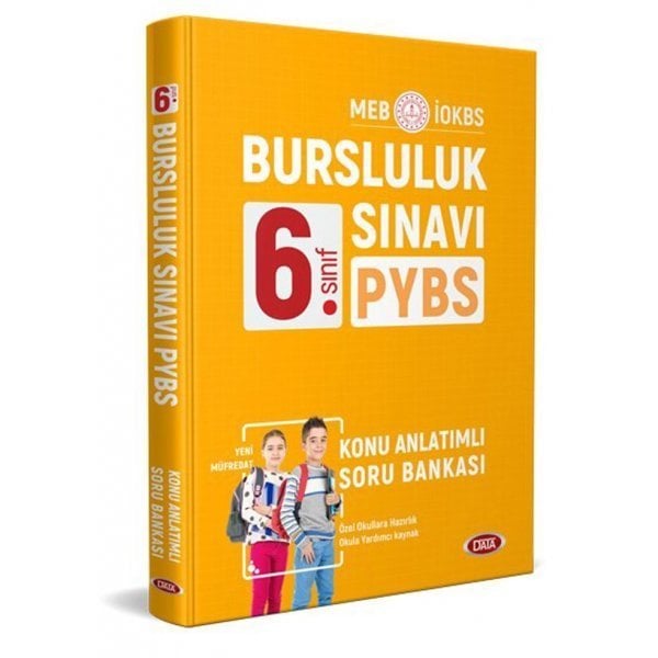 Data Yayınları 6. Sınıf PYBS İOKBS Bursluluk Sınavı Konu Anlatımlı Soru Bankası