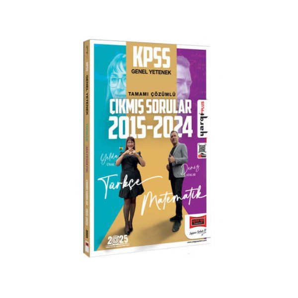 Yargı Yayınları 2025 KPSS Genel Yetenek 2015-2024 Konularına Göre Düzenlenmiş Tamamı Çözümlü Çıkmış Sorular