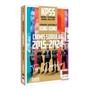 Yargı Yayınları 2025 KPSS GK-GY 2015-2024 Tamamı Çözümlü Konu Konu Çıkmış Sorular
