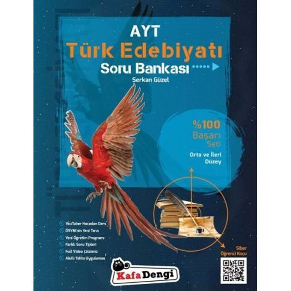Kafa Dengi Yayınları AYT Türk Edebiyatı Orta ve İleri Düzey Soru Bankası