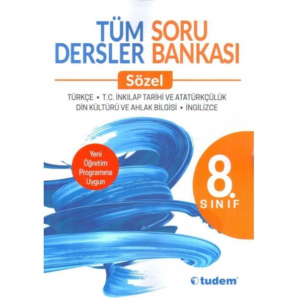 Tudem Yayınları 8. Sınıf Tüm Dersler Sözel Soru Bankası