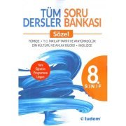 Tudem Yayınları 8. Sınıf Tüm Dersler Sözel Soru Bankası