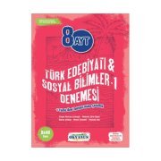 Okyanus Yayınları AYT Türk Dili ve Edebiyatı Sosyal Bilimler 1 8x40 Denemeleri