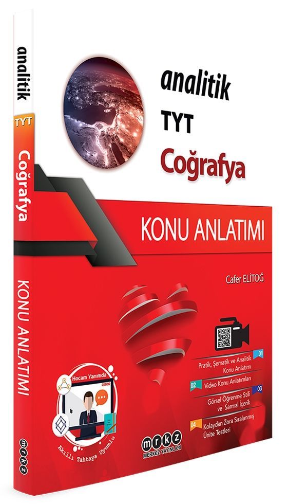 Merkez Yayınları TYT Coğrafya Analitik Konu Anlatımı