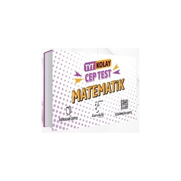 Karekök Yayınları TYT Matematik Kolay Cep Test