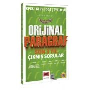 Yargı Yayınları 2025 KPSS ALES DGS TYT MSÜ Klas Serisi Orijinal Paragraf Son 3 Yıl Çıkmış Sorular