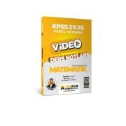 Yediiklim Yayınları 2025 Atölye Serisi Genel Yetenek Matematik Video Ders Notları
