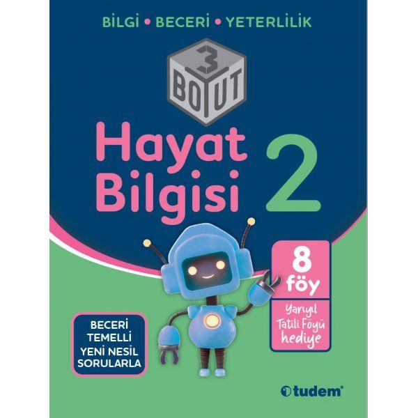 Tudem Yayınları 2. Sınıf Hayat Bilgisi 3 Boyut
