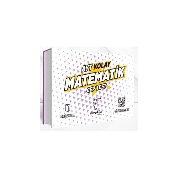 Karekök Yayınları AYT Matematik Kolay Cep Test