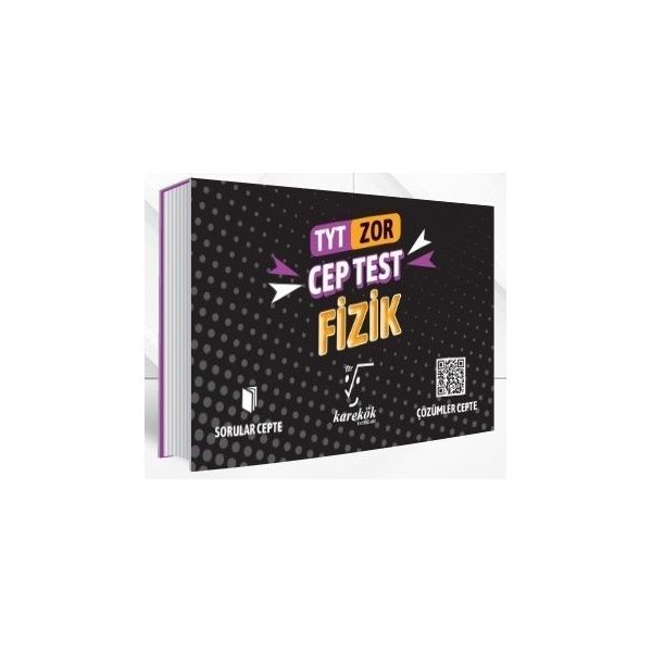 Karekök Yayınları TYT Fizik Zor Cep Test