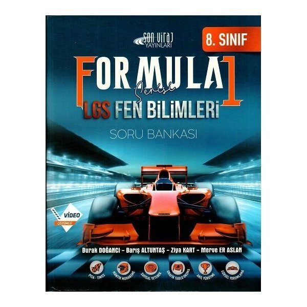 Son Viraj Yayınları 8. Sınıf LGS Fen Bilimleri Formula 1 Soru Bankası