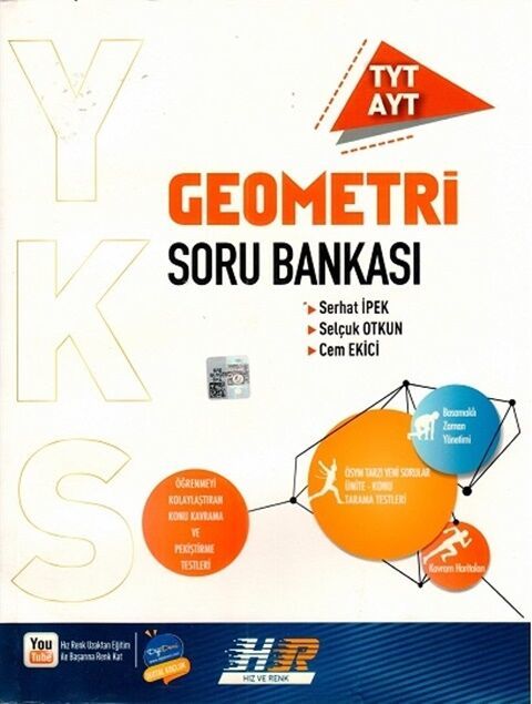 Hız ve Renk Yayınları TYT AYT Geometri Soru Bankası