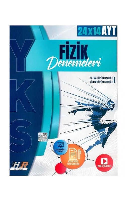 Hız ve Renk Yayınları AYT Fizik 24x14 Denemeleri