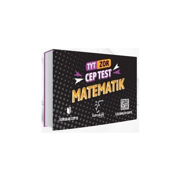 Karekök Yayınları TYT Matematik Zor Cep Test