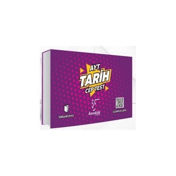 Karekök Yayınları AYT Tarih Cep Test