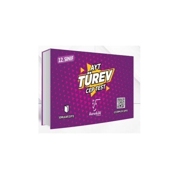 Karekök Yayınları AYT Türev Cep Test