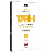 Yargı Yayınları 2023 KPSS Tarih Son Düzlük 5 Yargıç Tamamı Çözümlü 15 Deneme