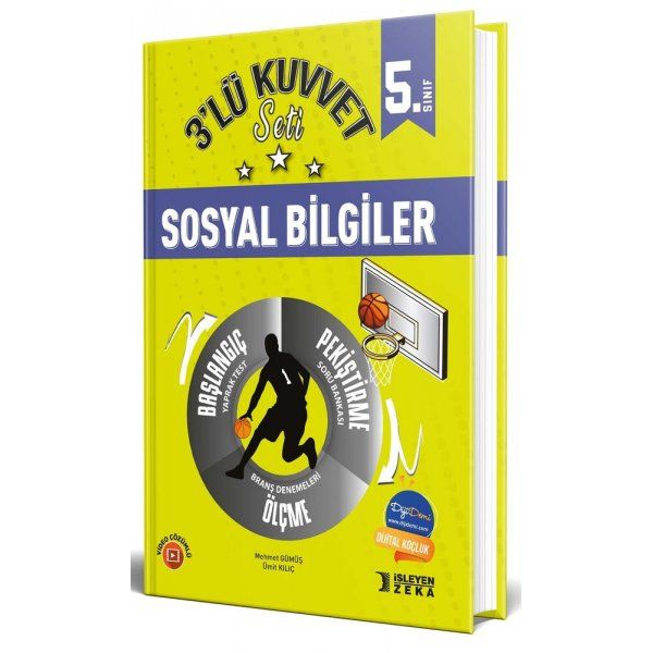 İşleyen Zeka Yayınları 5. Sınıf Sosyal Bilgiler Kuvvet Serisi Branş Denemeleri