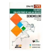 Hız ve Renk Yayınları TYT Felsefe Din Kültürü ve Ahlak Bilgisi 24 x 10 Denemeleri