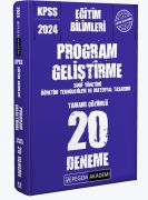 Pegem Yayınları 2024 KPSS Eğitim Bilimleri Program Geliştirme 20 Deneme