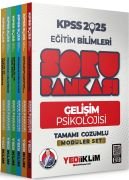 Yediiklim Yayınları 2025 KPSS Eğitim Bilimleri Tamamı Çözümlü Modüler Set Soru Bankası