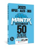 Yediiklim Yayınları 2023 KPSS ALES DGS Sayısal Sözel Mantık Tamamı Çözümlü 50 Deneme