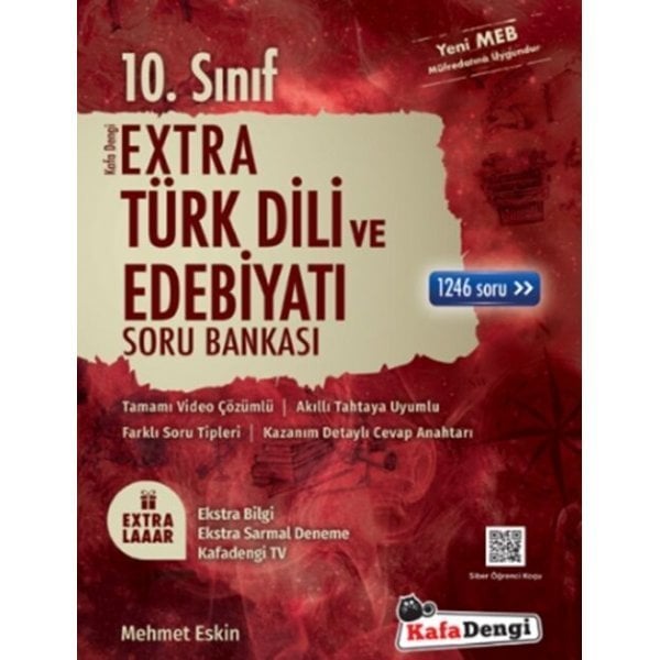 Kafa Dengi Yayınları 10. Sınıf Türk Dili ve Edebiyatı Extra Soru Bankası
