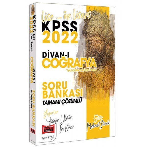 Yargı Yayınları 2022 KPSS Lise Ön Lisans Divanı Coğrafya Tamamı Çözümlü Soru Bankası