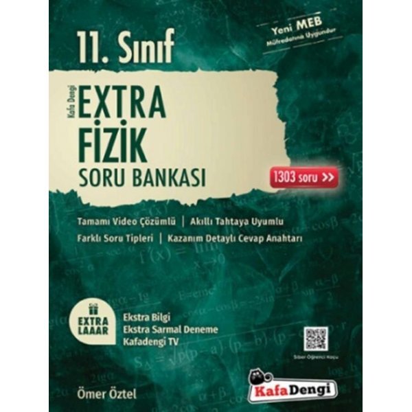 Kafa Dengi Yayınları 11. Sınıf Fizik Extra Soru Bankası