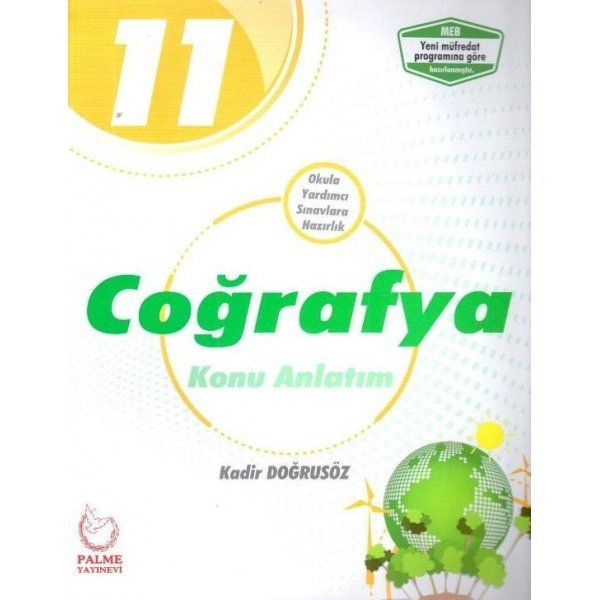 Palme Yayınları 11.Sınıf Coğrafya Konu Anlatımlı