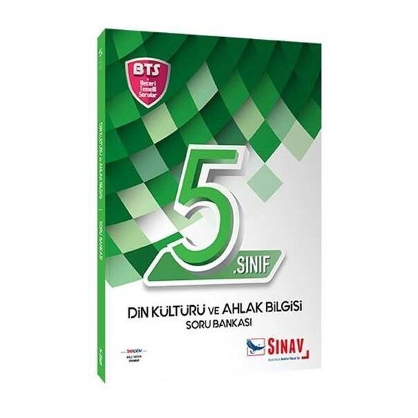 ​​Sınav Yayınları 5. Sınıf Din Kültürü ve Ahlak Bilgisi Soru Bankası BTS
