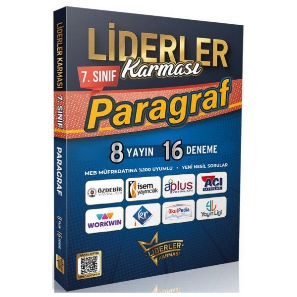Liderler Karması 7. Sınıf Paragraf Denemeleri 8 Yayın 16 Deneme