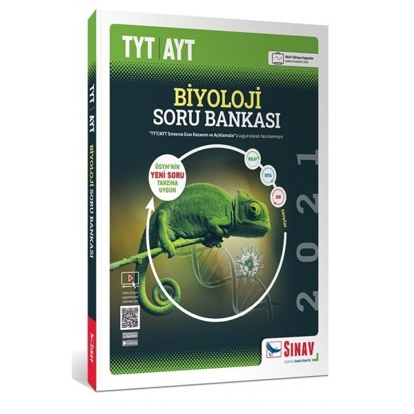 Sınav Yayınları TYT AYT Biyoloji Soru Bankası