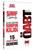Yargı Yayınları 2023 ÖABT Sınıf Öğretmenliği Alan Eğitimi Sınıfın Kilidi Tamamı Çözümlü 15 Deneme