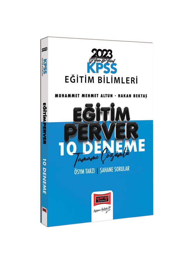 Yargı Yayınları 2023 KPSS Eğitim Bilimleri Eğitimperver Tamamı Çözümlü 10 Deneme