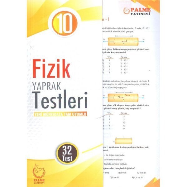 Palme Yayınları 10. Sınıf Fizik Yaprak Testleri
