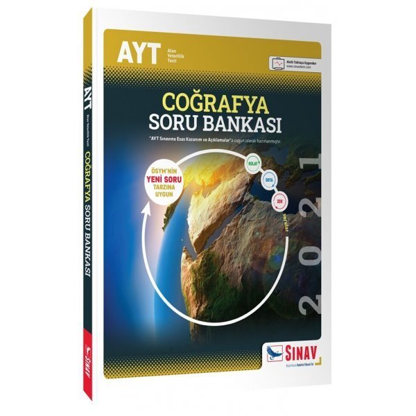 Sınav Yayınları AYT Coğrafya Soru Bankası