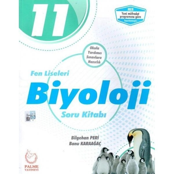 Palme Yayınları 11. Sınıf Fen Liseleri Biyoloji Soru Kitabı