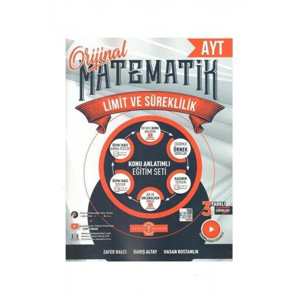 Orjinal Yayınları AYT Matematik Limit ve Süreklilik