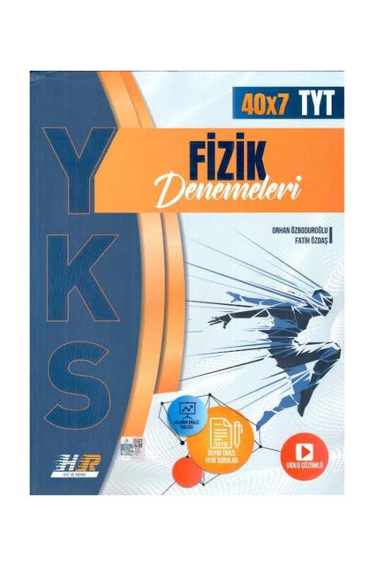 Hız ve Renk Yayınları TYT Fizik 40 x 7 Denemeleri